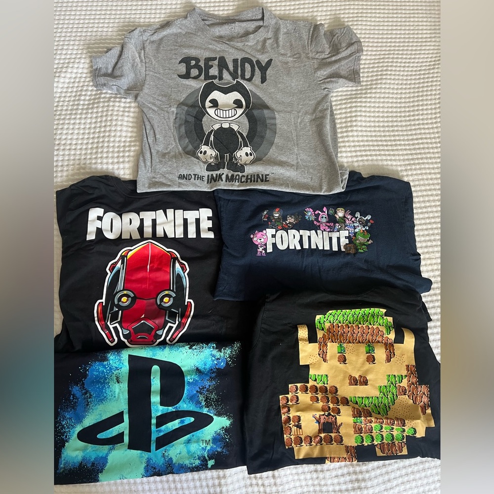 GAMER Shirts, Boys Bundle.
